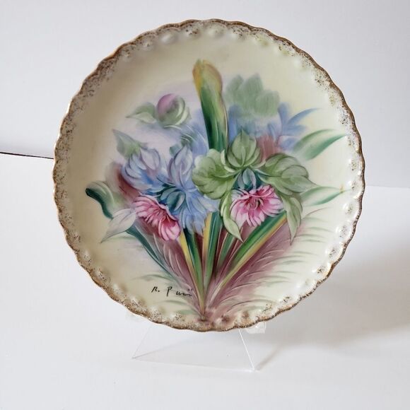 VTG Hanging Plates (2) Signed - Picture 6 of 10